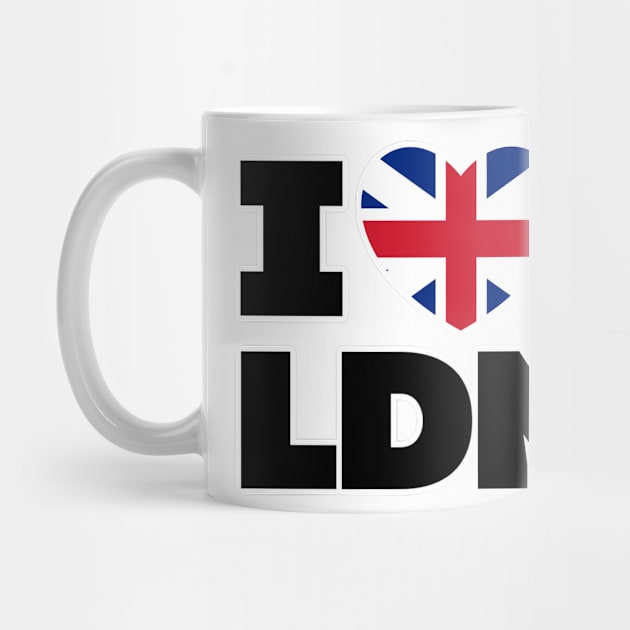 I Heart London by David Hurd Designs